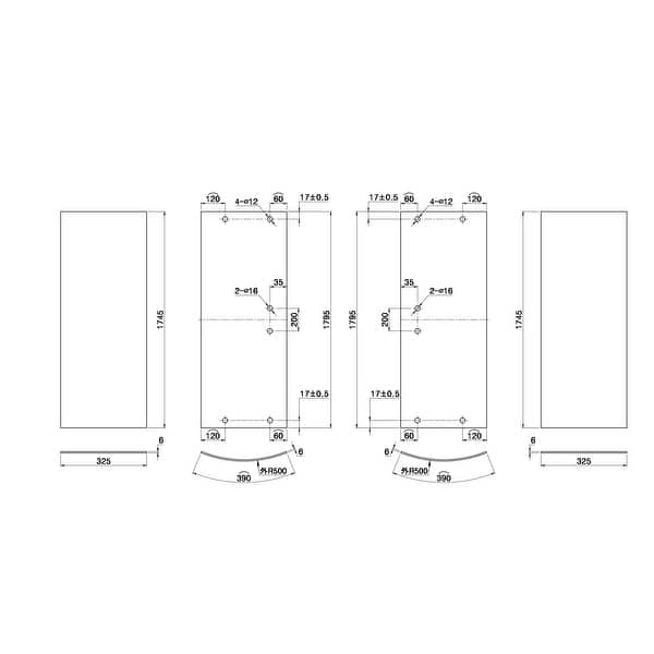 shower cubicle dimensions