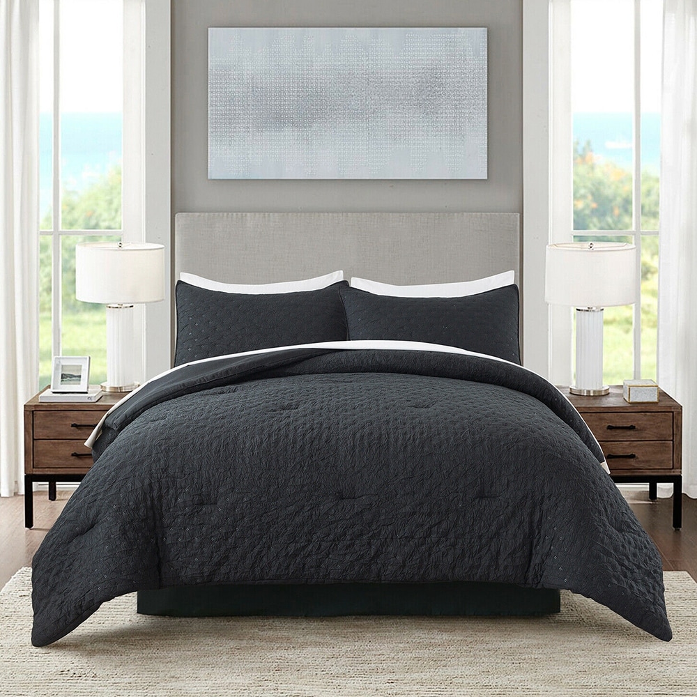 Black pillow shams king shop