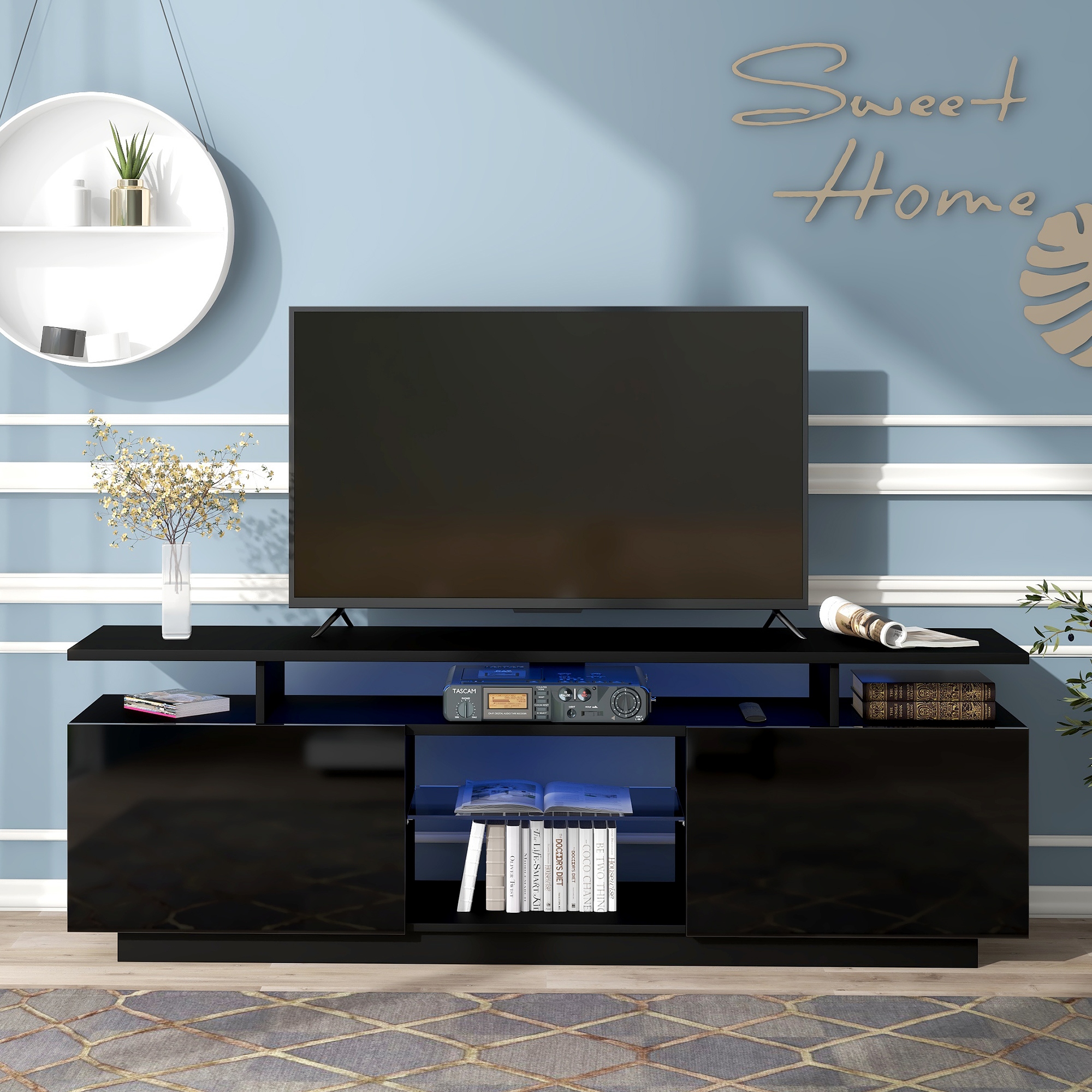 Mecor mid century store tv stand