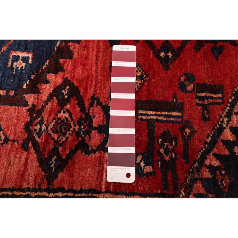ECARPETGALLERY Hand-knotted Andelz Red Wool Rug - 3'5 x 6'3