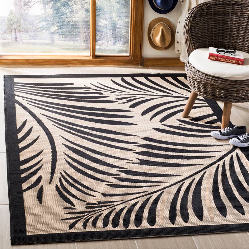 Martha Stewart by SAFAVIEH Tropic Palm Indoor/ Outdoor Waterproof Rug