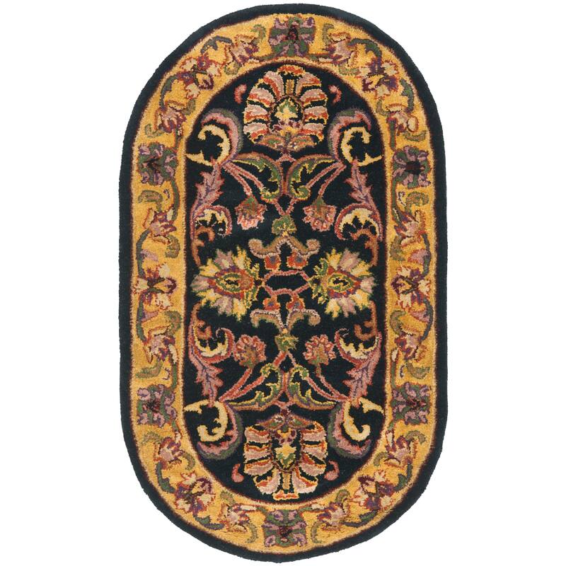 SAFAVIEH Handmade Golden Laska Griselda Traditional Oriental Wool Rug