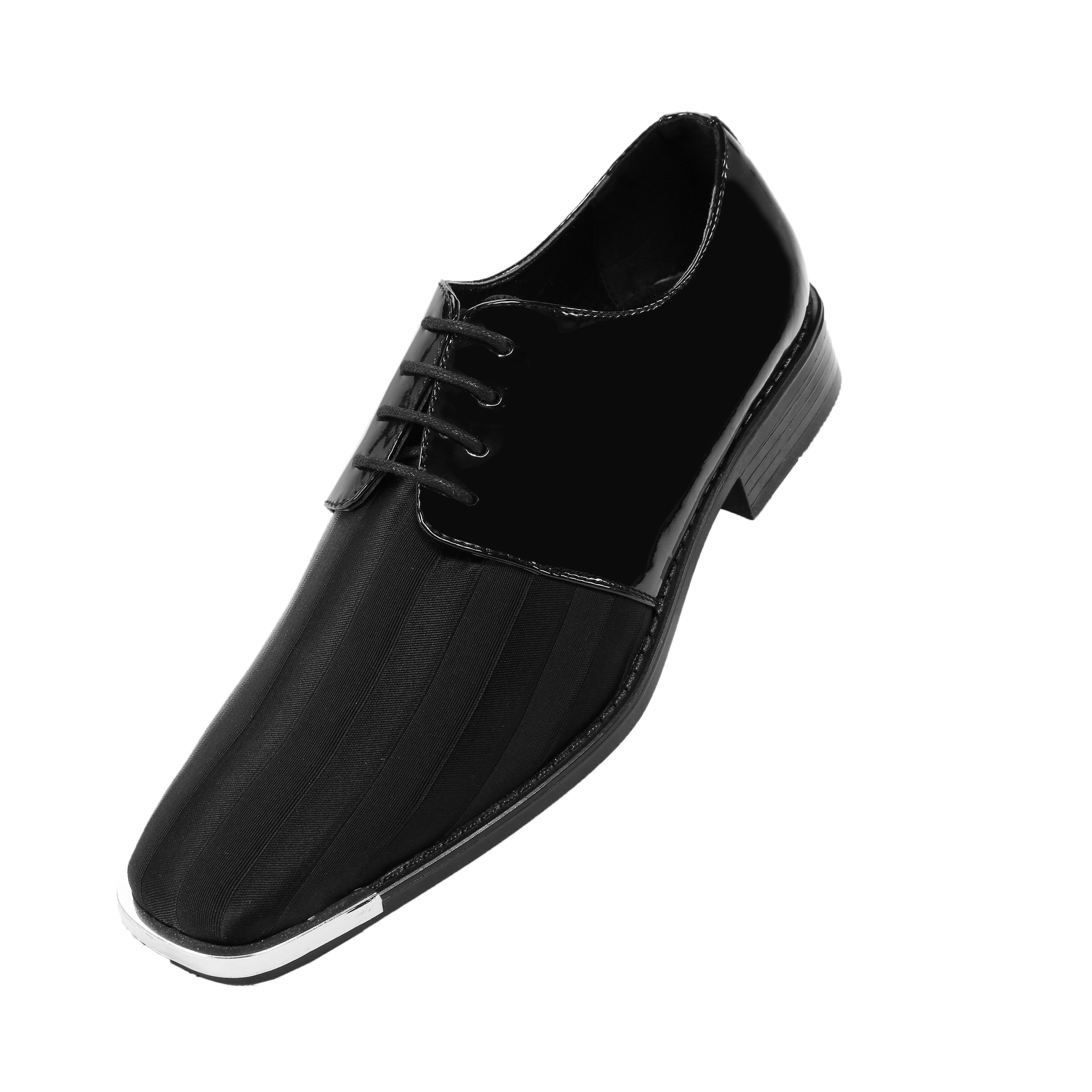 Shop Viotti Men S Formal Oxford Dress Shoe Striped Satin And