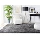 preview thumbnail 16 of 98, SAFAVIEH Fontana Shag Kimberlie Solid 2-inch Thick Rug