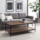 preview thumbnail 1 of 22, Middlebrook Witten 46-inch Angle Iron Coffee Table