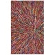 preview thumbnail 12 of 12, SAFAVIEH Nantucket Gonneke Handmade Cotton Area Rug 5' x 8' - Multi - Rectangle