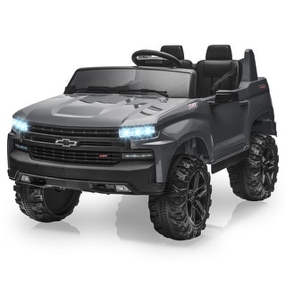 24V 2-Seater Truck Licensed Chevrolet Silverado Ride On Toy - Bed Bath ...