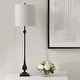preview thumbnail 3 of 6, Uttermost Hightower Black Buffet Lamp - 38'' H X 11'' W X 11'' D