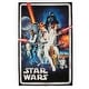 preview thumbnail 6 of 9, Licensed Disney Star Wars Character Youth Digital Printed Indoor Area Rugs, 3'4" x 5'4" 5' x 8'/4' x 6' - Movie Cover - 4' 6" x 6' 6"