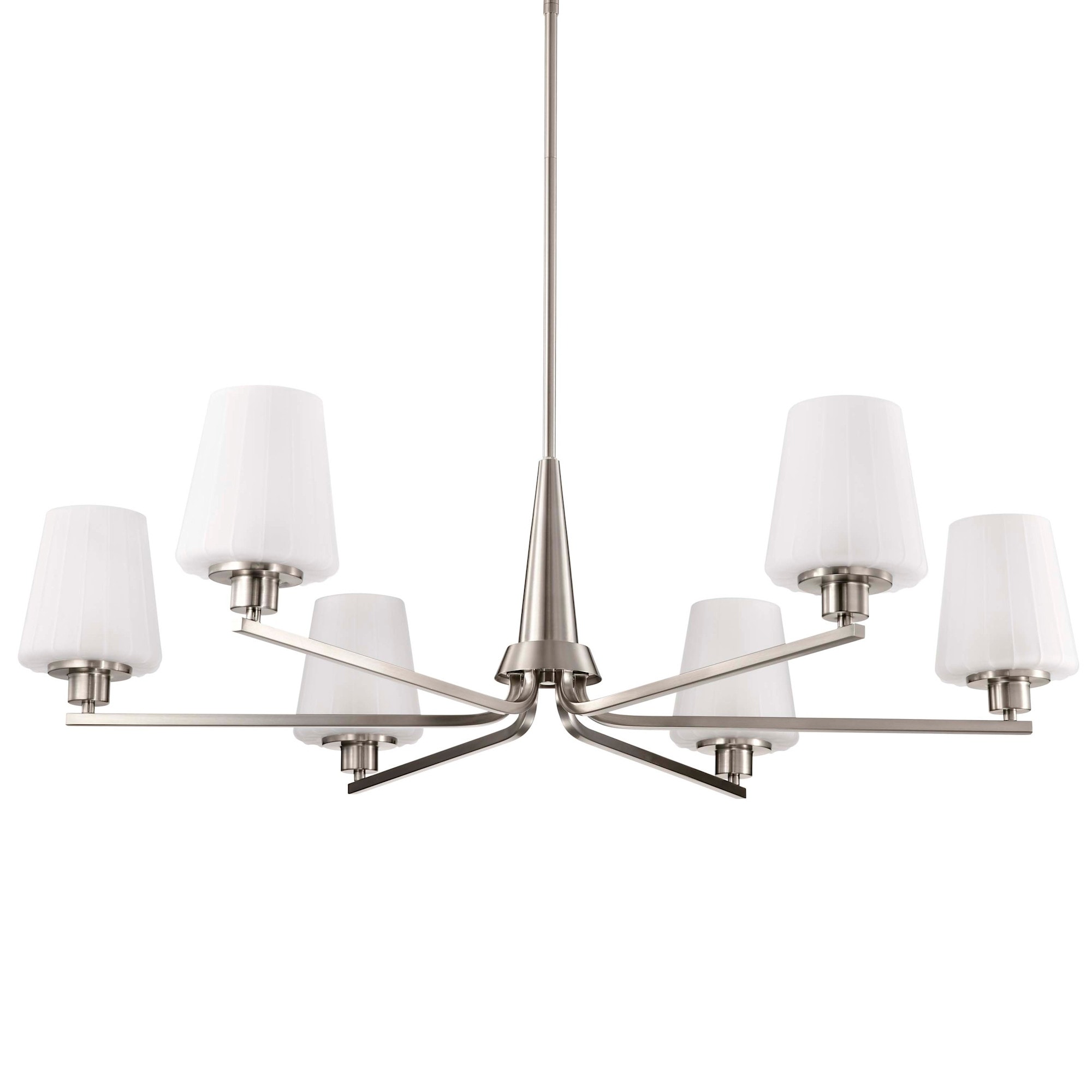 Nuvo Lighting 60/8226 Lune 6 Light 40" Wide Chandelier