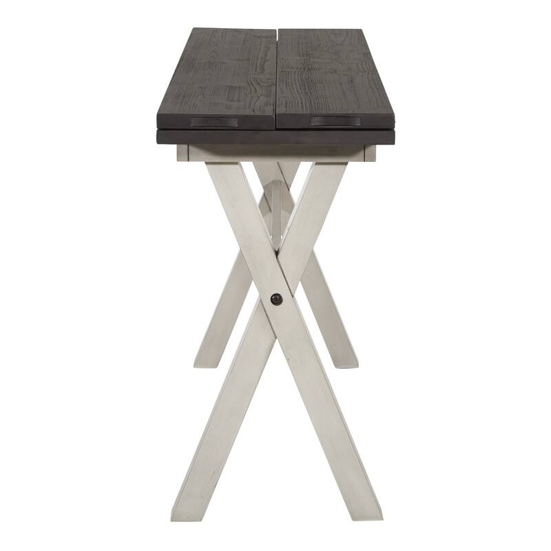 OSP Home Furnishings Flip Top Table