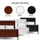 preview thumbnail 5 of 14, Furniture of America Devi Traditional Kids Full-size Wooden Sleigh Bed