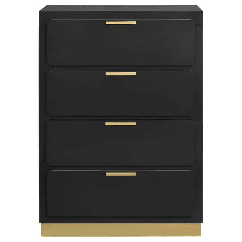 Caraway Contemporary Wood 4-drawer Bedroom Chest
