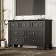 preview thumbnail 9 of 26, 7 Drawer Dresser, Wooden Chest of Drawers with Deep Drawers, 47 in Long Dressers TV Stand
