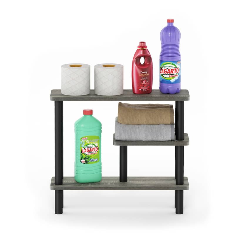Furinno Turn-N-Tube Slim Space Saving Storage Rack