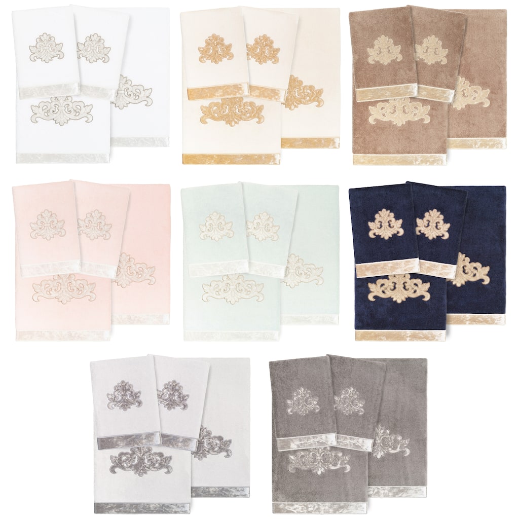 Authentic Hotel and Spa Turkish Cotton May 4 PC Towel Set