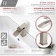 preview thumbnail 6 of 37, STYLISH Single Handle Single Hole Bathroom Faucet Lead Free - Faucet Height: 7" Spout Height: 4"