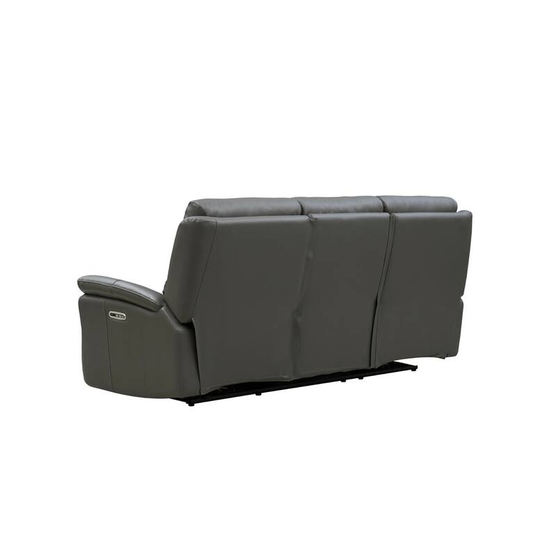 Hydeline Erindale Zero Gravity Power Recline and Headrest Top Grain Leather Sofa and Loveseat