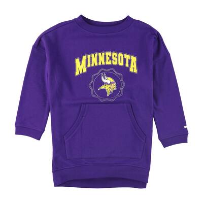 Tommy Hilfiger Womens Minnesota Vikings Sweatshirt,, Purple, Small
