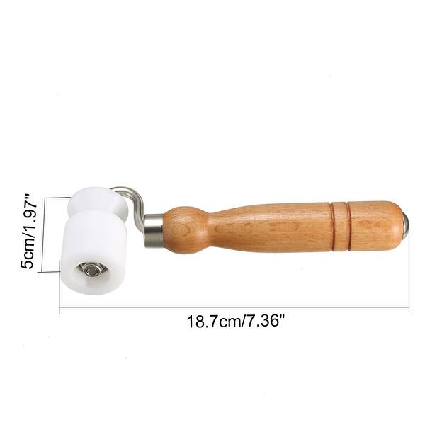 Shop Roller Length Wooden Handle Smooth Surface Wallpaper Edge