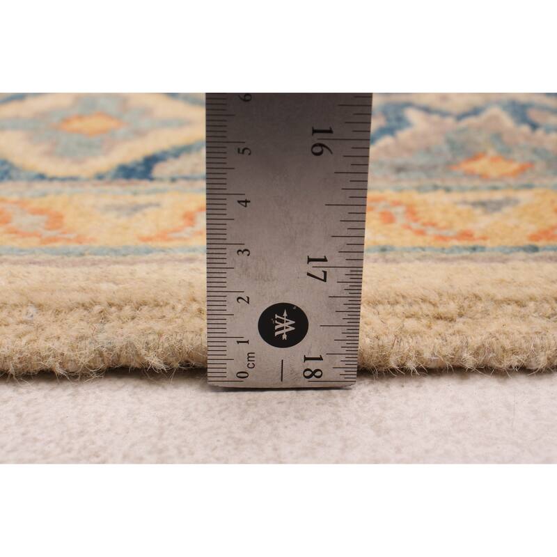 ECARPETGALLERY Hand-knotted Finest Ghazni Ivory Wool Rug - 4'0 x 5'11