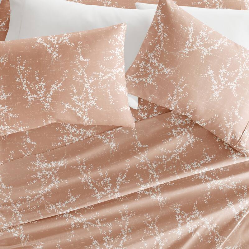 Delicate Details Patterned Ultra-Soft Bed Sheet Sets