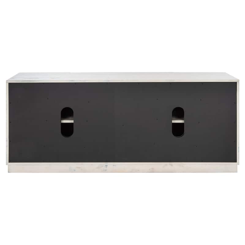 SAFAVIEH Couture Zeus 4 Door Wood Media Stand - 58"W x 18"D x 24"H