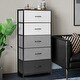 preview thumbnail 15 of 32, 5 Drawers Vertical Dresser Storage Tower Organizer Unit for Bedroom