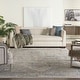 preview thumbnail 21 of 25, Malta Vintage Oriental Bordered Medallion Area Rug 7'10" x 10'10" - Ivory/Blue - Runner/Rectangle