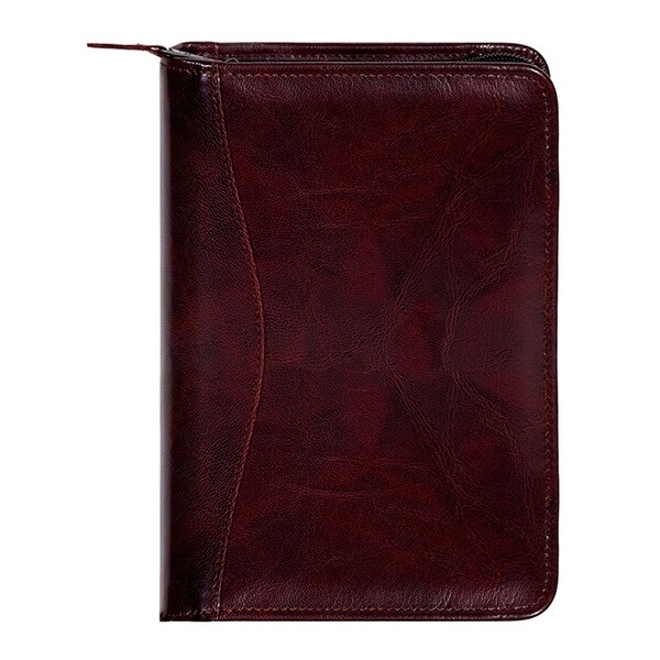 Scully Western Planner Italian Leather Weekly Zip Closure - One Size. Opens flyout.