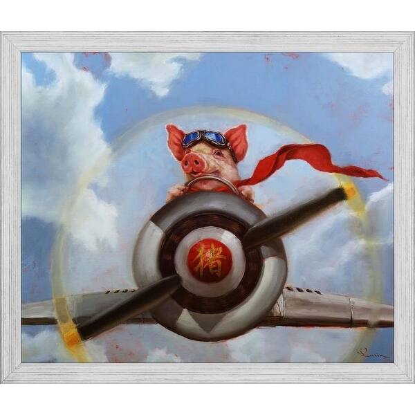 Shop Easy Art Prints Lucia Heffernan S When Pigs Fly Premium