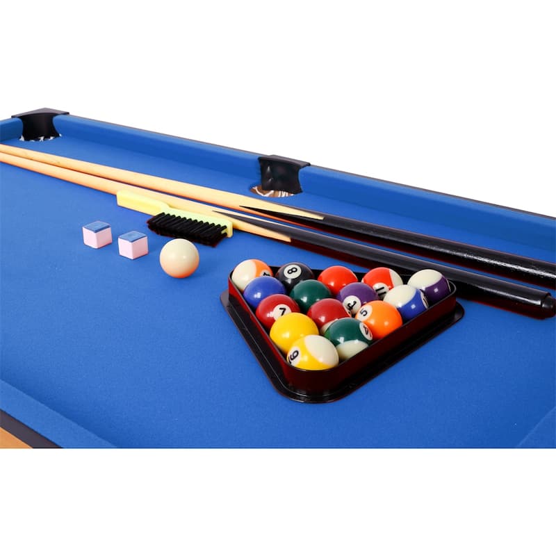 5-in-1 Multi-Game Table Billiards,Push Hockey,Foosball,Ping Pong Etc.