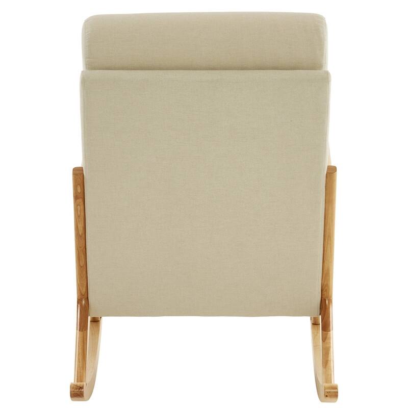39.37'' W High-Back Dual-Use Upholstered Rocking Chair/Accent Chair