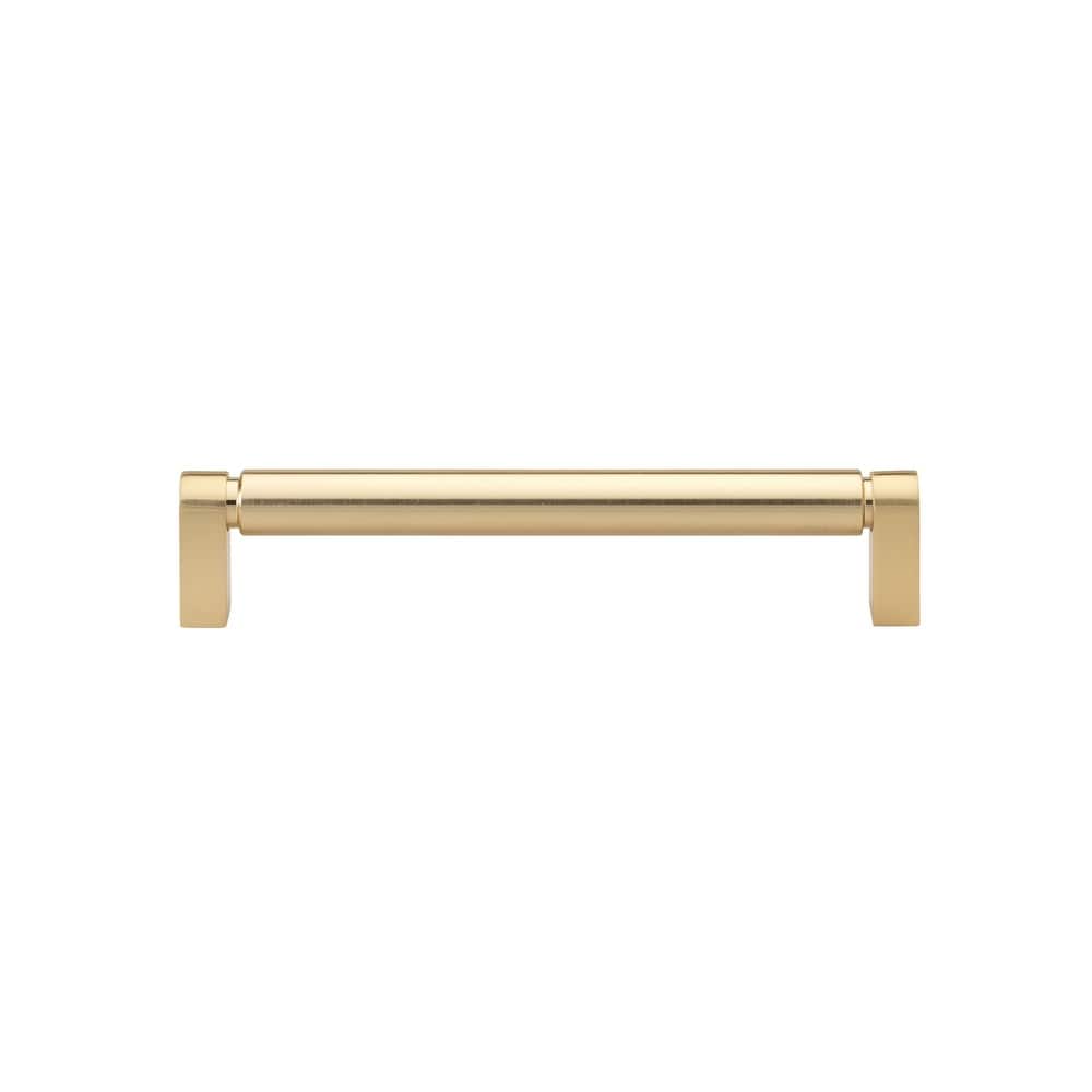 GlideRite 6-5/16 in. 160mm Center to Center Solid Smooth Cabinet Bar Pull - 4787-160