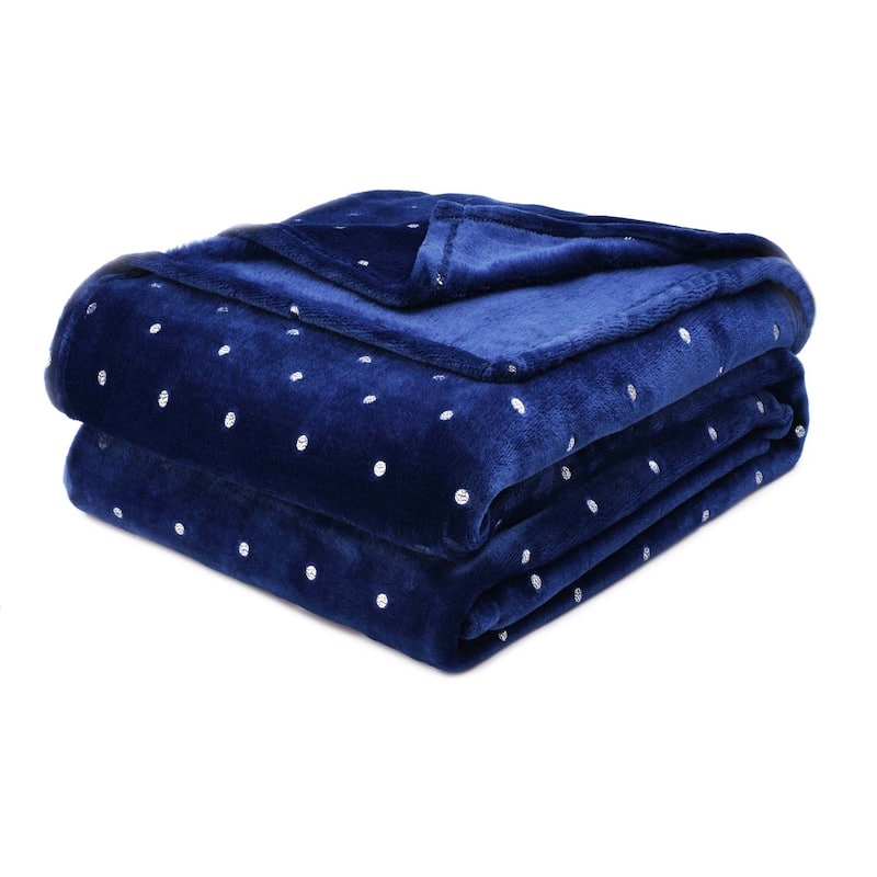 Superior Fleece Plush Medium Weight Soft Fluffy Decorative Blanket