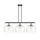 Option Black Antique Brass / Clear Deco Swirl