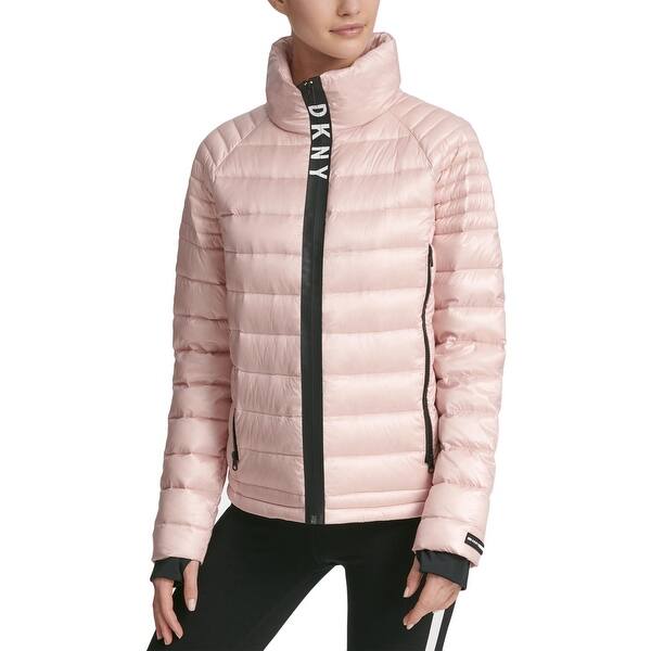 Shop Dkny Sport Womens Puffer Jacket Winter Quilted Overstock