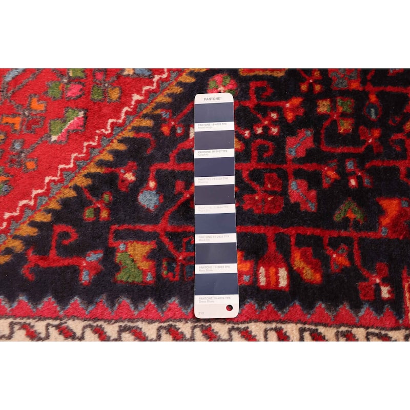 ECARPETGALLERY Hand-knotted Anadol Dark Navy Wool Rug - 3'6 x 6'5