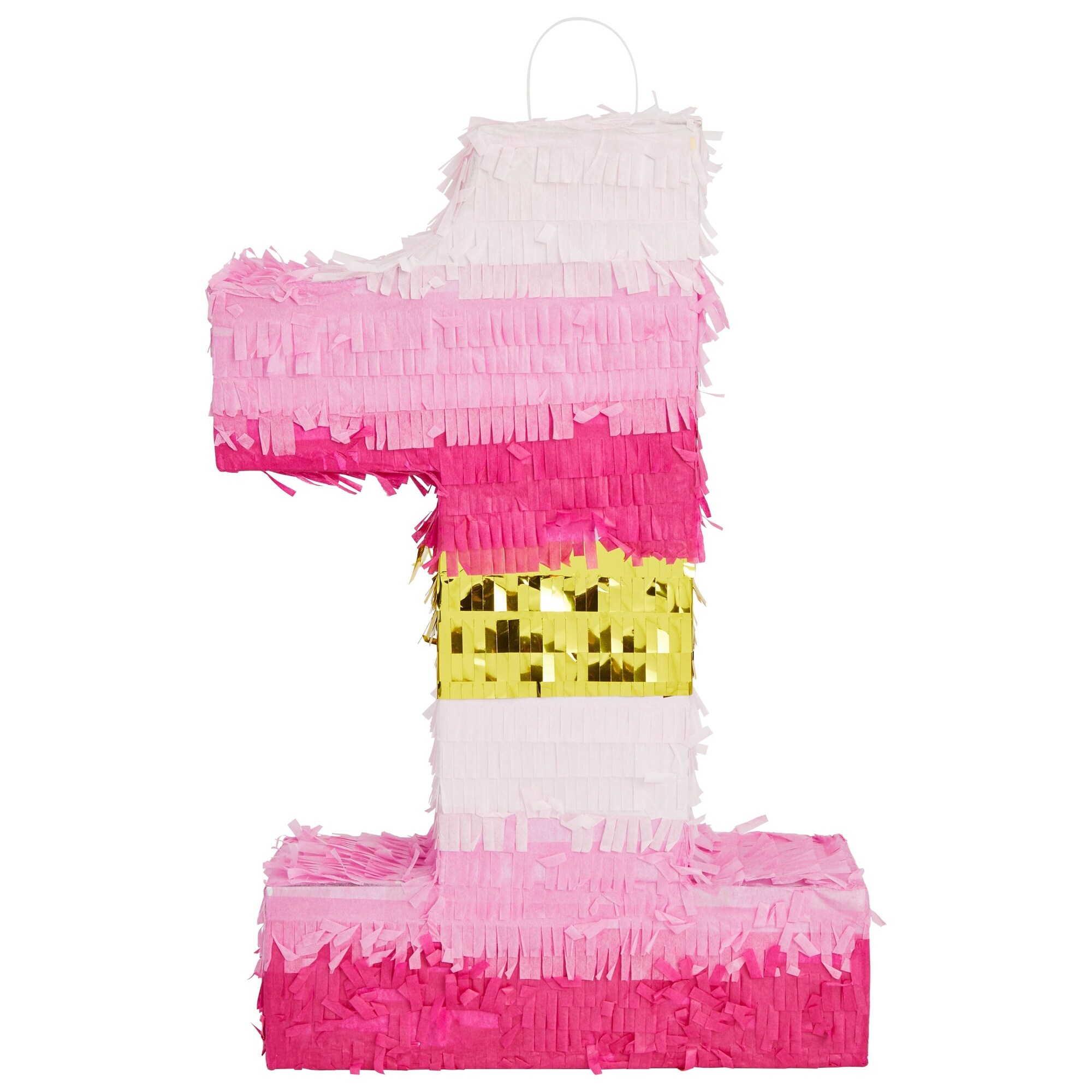 Pinata Number 1, Floral 1st Birthday Party Supplies (16.5 x 11 x 3 In) -  Bed Bath & Beyond - 33034869