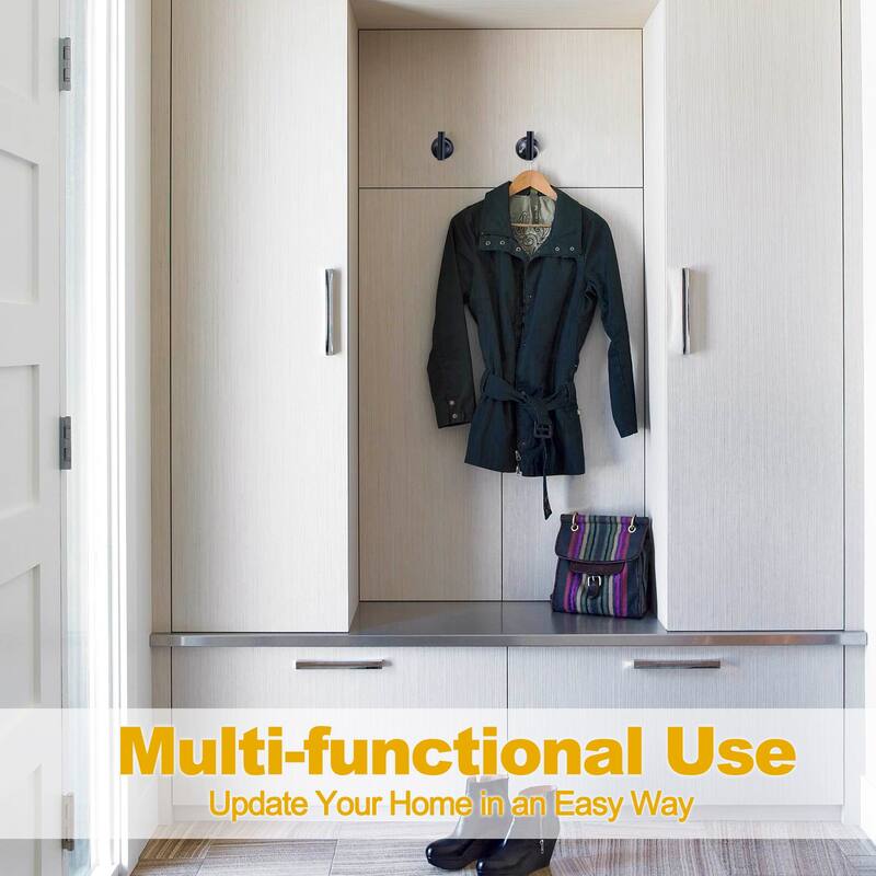 WOWOW 304 Stainless Steel Bathroom Towel Hook