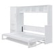 preview thumbnail 32 of 48, Full and Queen Murphy Beds Wall Beds with Wardrobes and Drawers