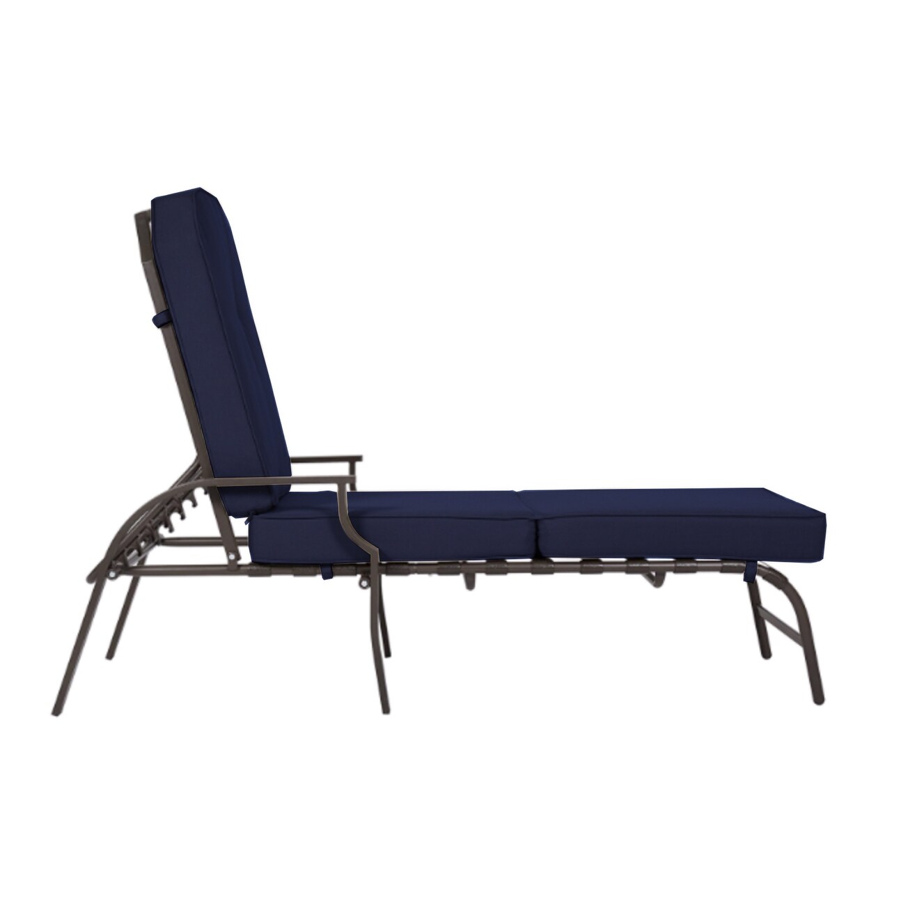 Kozyard Maya Outdoor Chaise Lounge Weather Rust Resistant Steel Chair