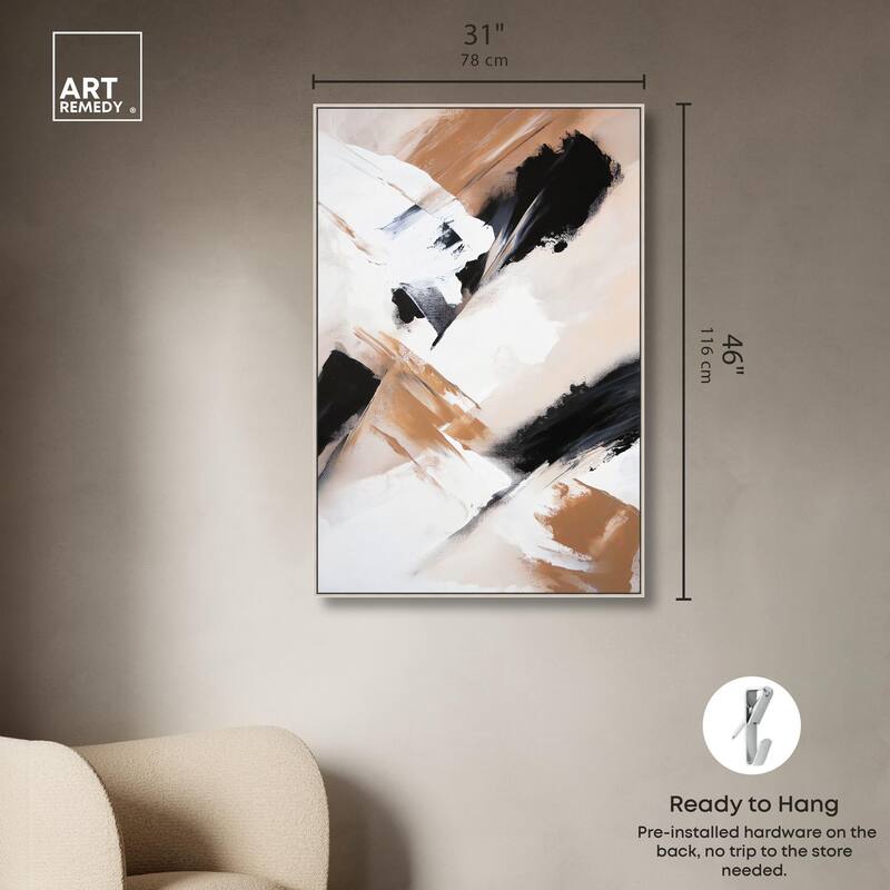 Sable and Sand II Canvas by Art Remedy