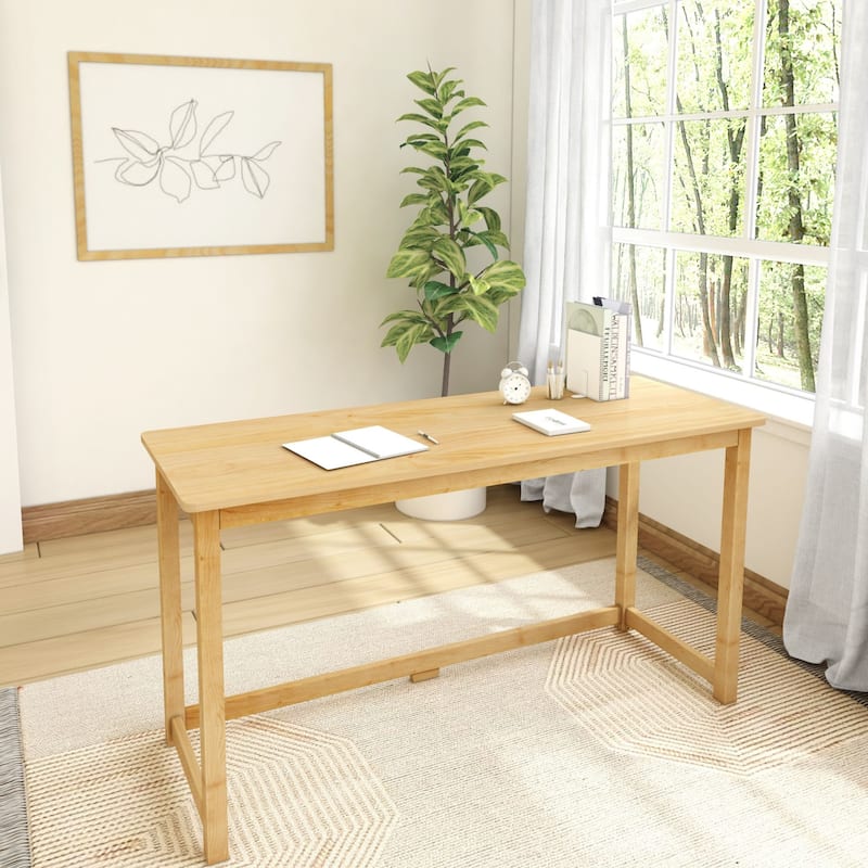 Plank and Beam Simple Desk - 55.25" - Natural