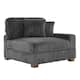 118.4"W Plush Modular Sectional Sofa with Pillows
