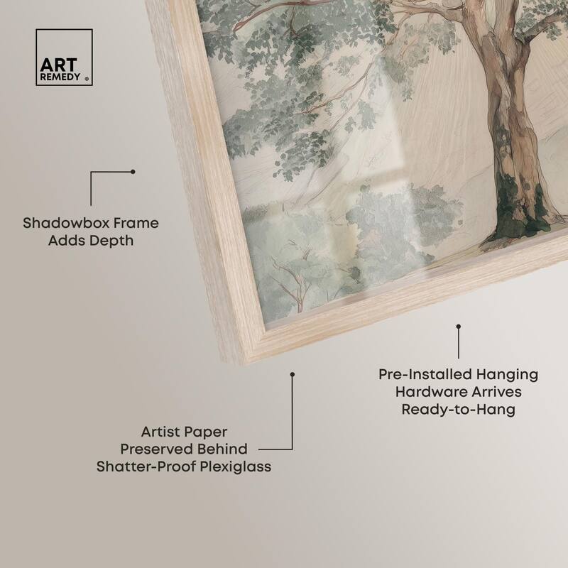 Emanating Branches I Shadowbox by Art Remedy