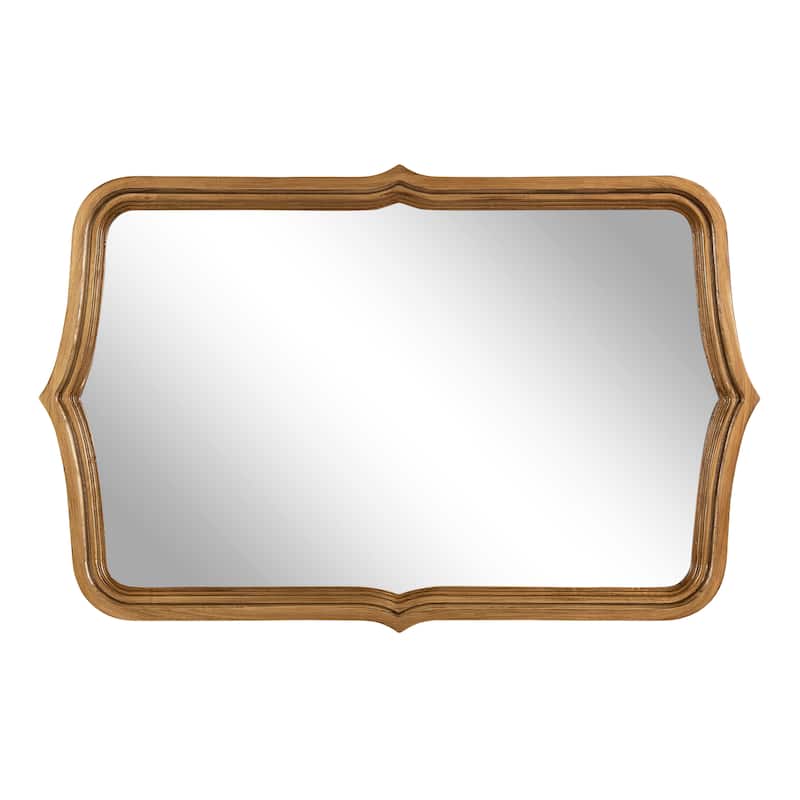 Kate and Laurel Preble Decorative Scallop Wall Mirror