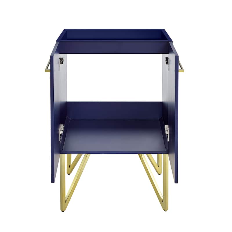 Annecy 24 Granger Blue Bathroom Vanity Cabinet Only (Sm-Bv252L)