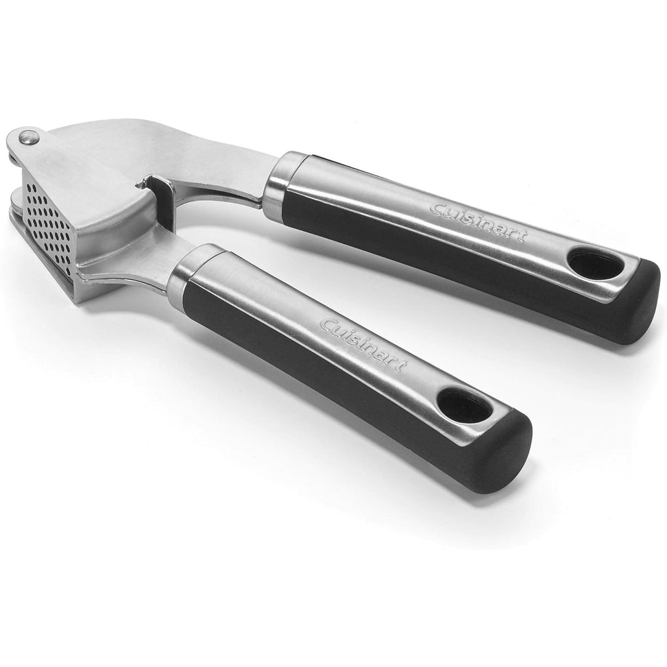 Choice 7 1/4 Chrome Garlic Press