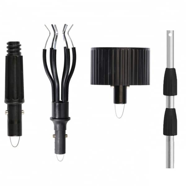 Shop Unger 91005r Light Bulb Changer Kit With 11 Telescopic Pole 3 Piece Overstock 25408215
